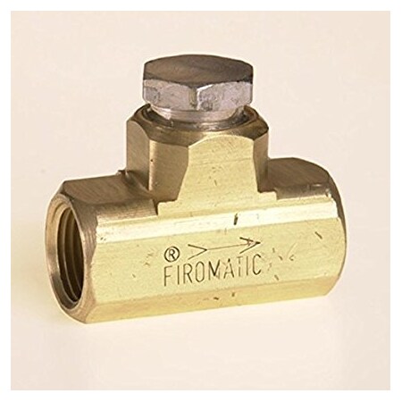 Firomatic B100Hcv 3/8" Npt(F) X 3/8" Npt B100HCV